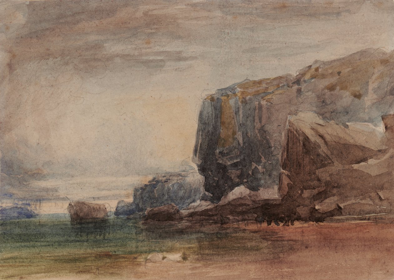 Kustscen (nr 1 tillfällig) av David Cox