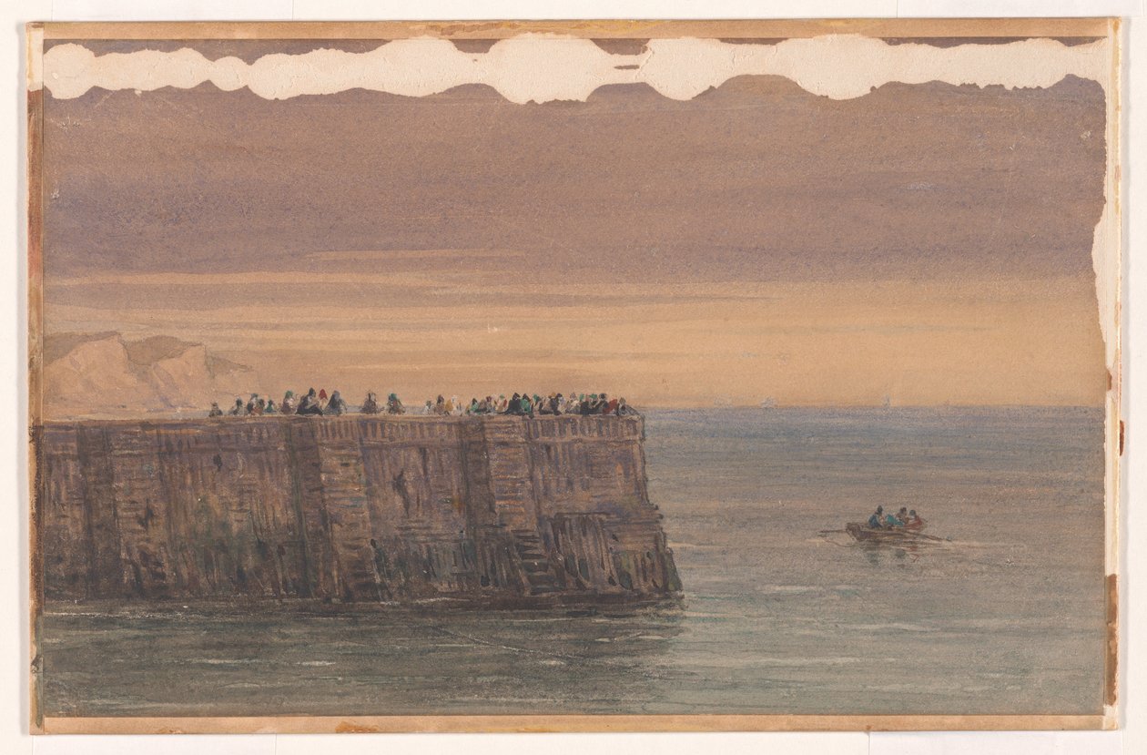 Dover Pier, Kent av David Cox
