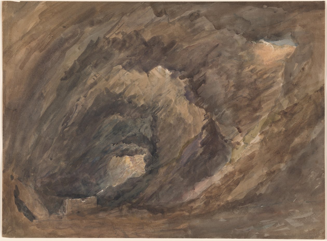 Grotto interiör av David Cox