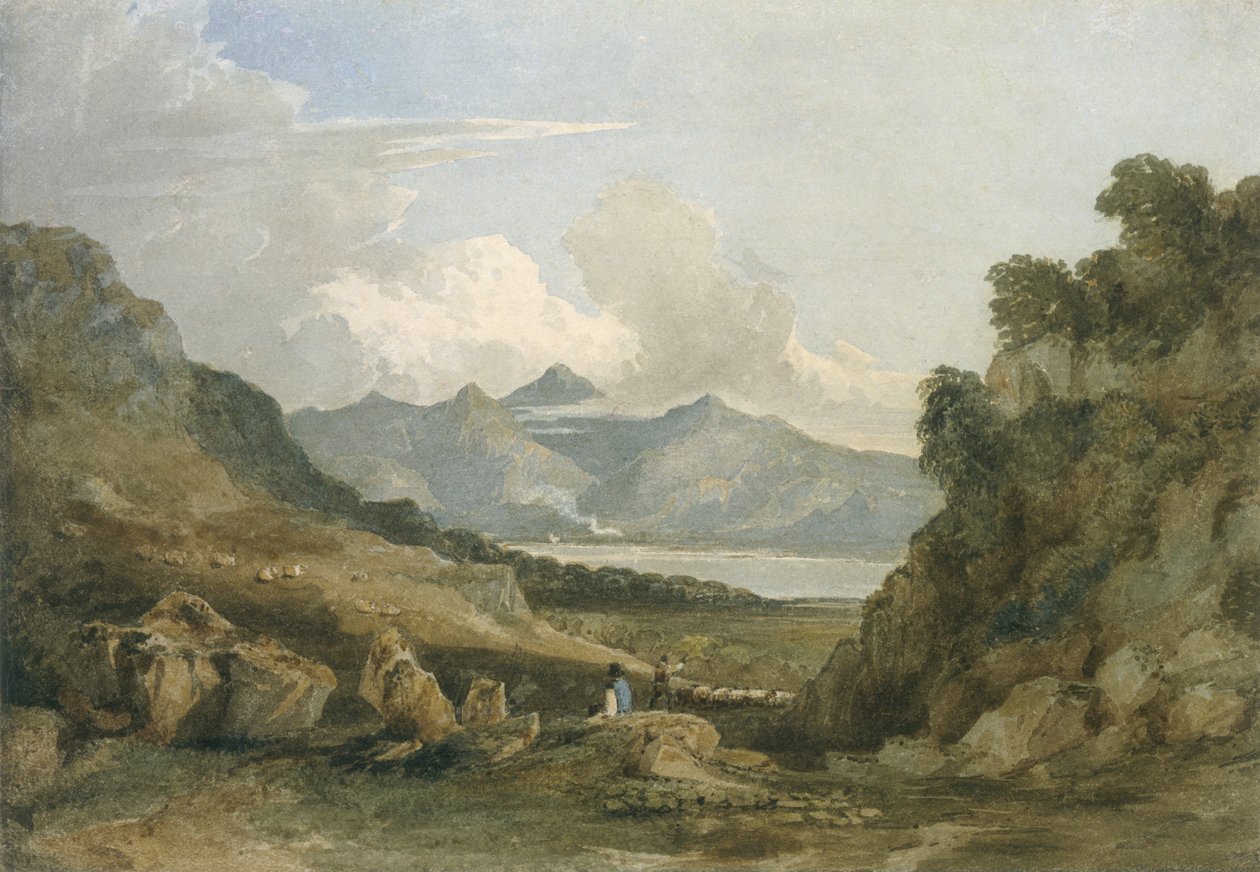 Snowdon av David Cox
