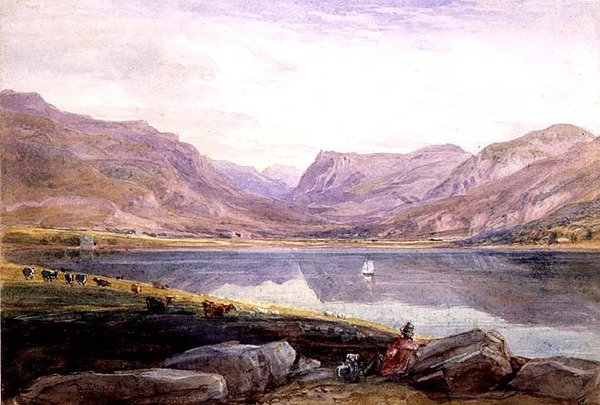 Tal-y-llyn, norra Wales av David Cox
