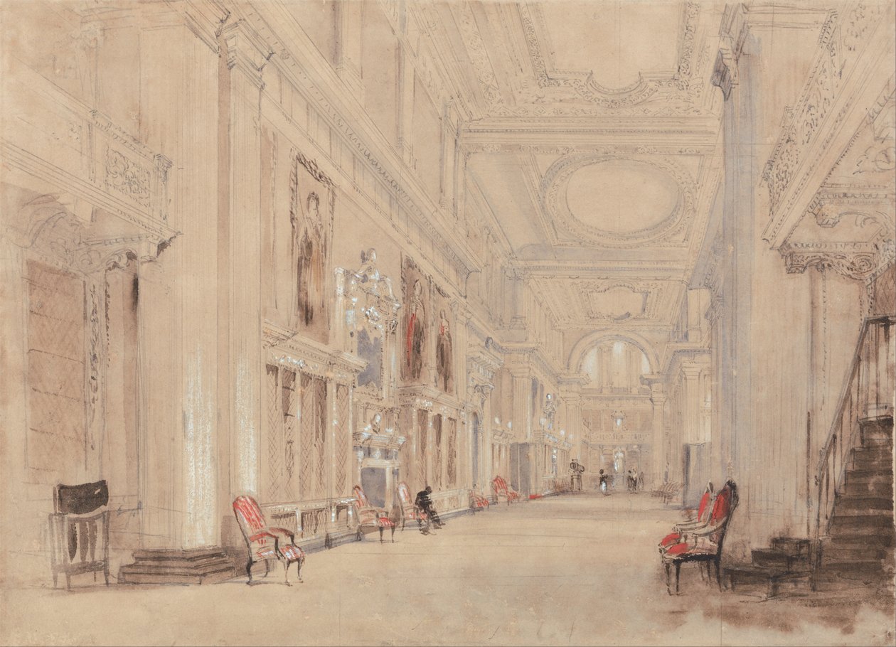 Porträttgalleriet, Hardwick Hall, Derbyshire av David Cox