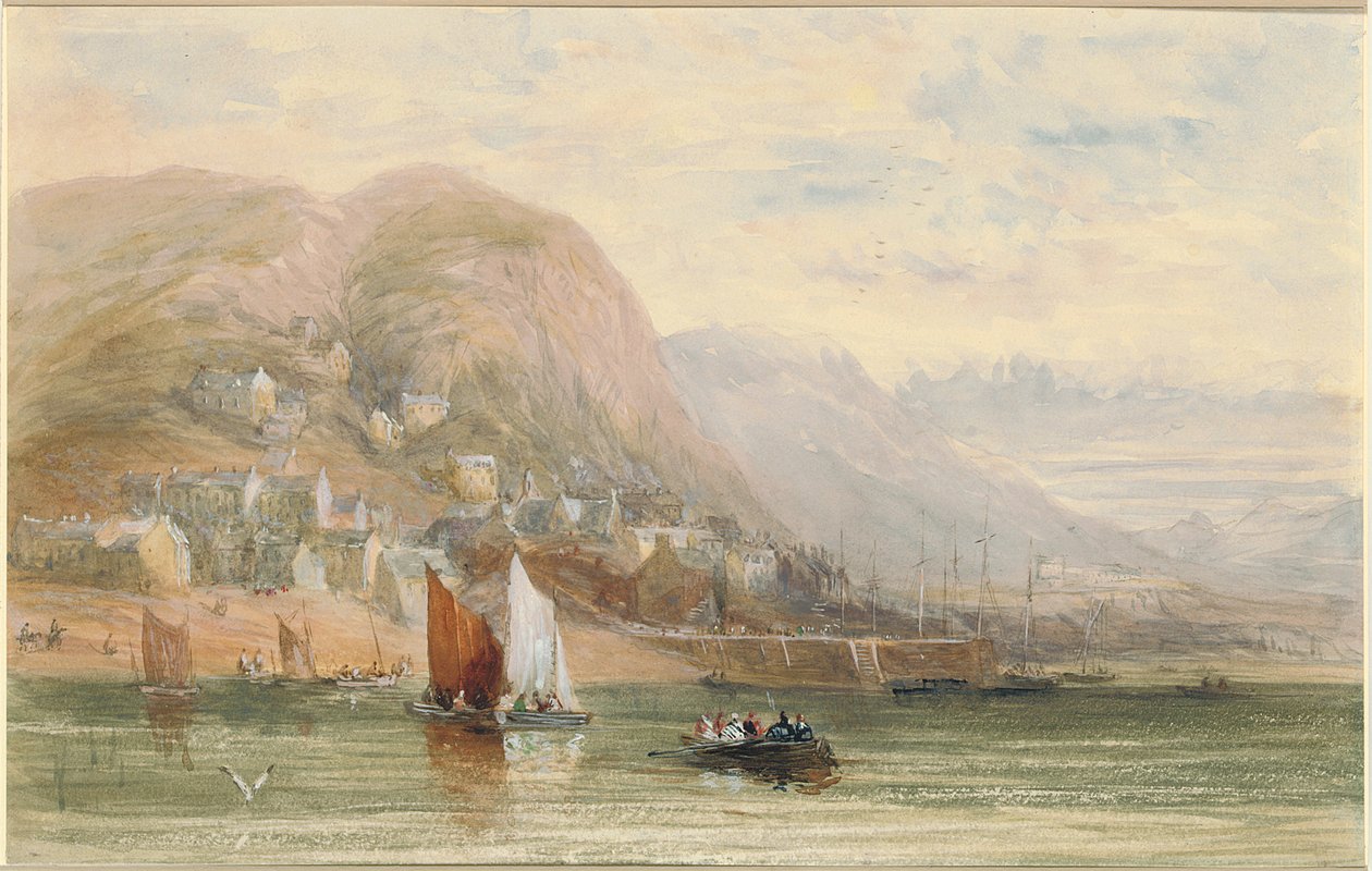 Utsikt över Barmouth, norra Wales av David Cox