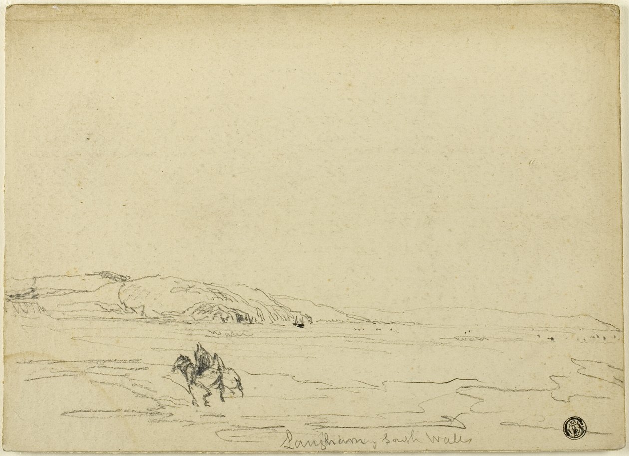 Langham, södra Wales av David Cox the elder