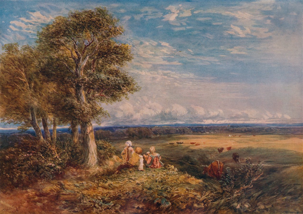 Skyläran, 1848 av David Cox the elder