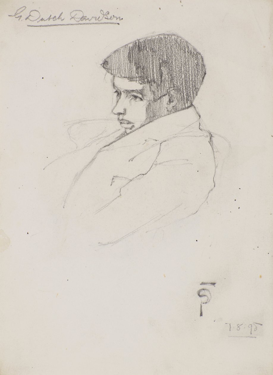 Porträtt av George Dutch Davidson av David Foggie