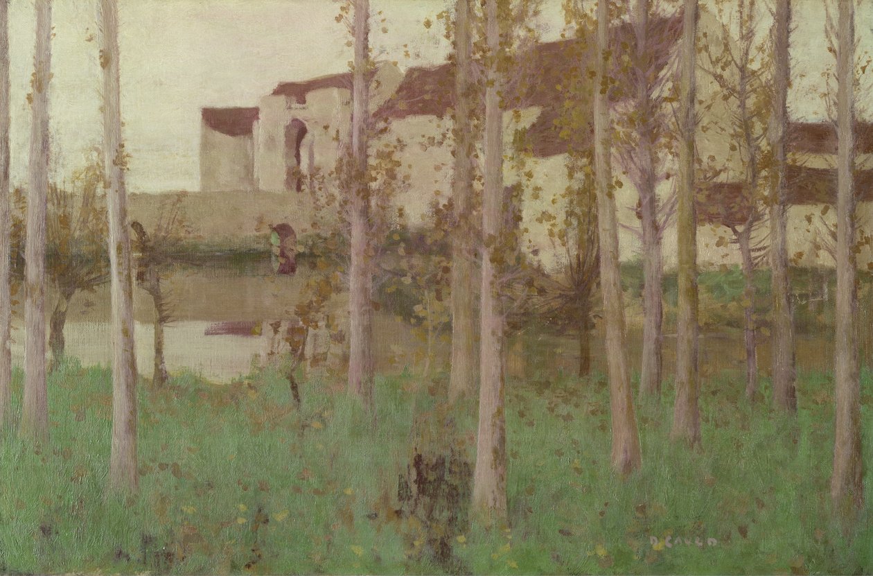 The Haunted Chateau, Grez-sur-Loing, 1896 av David Gauld
