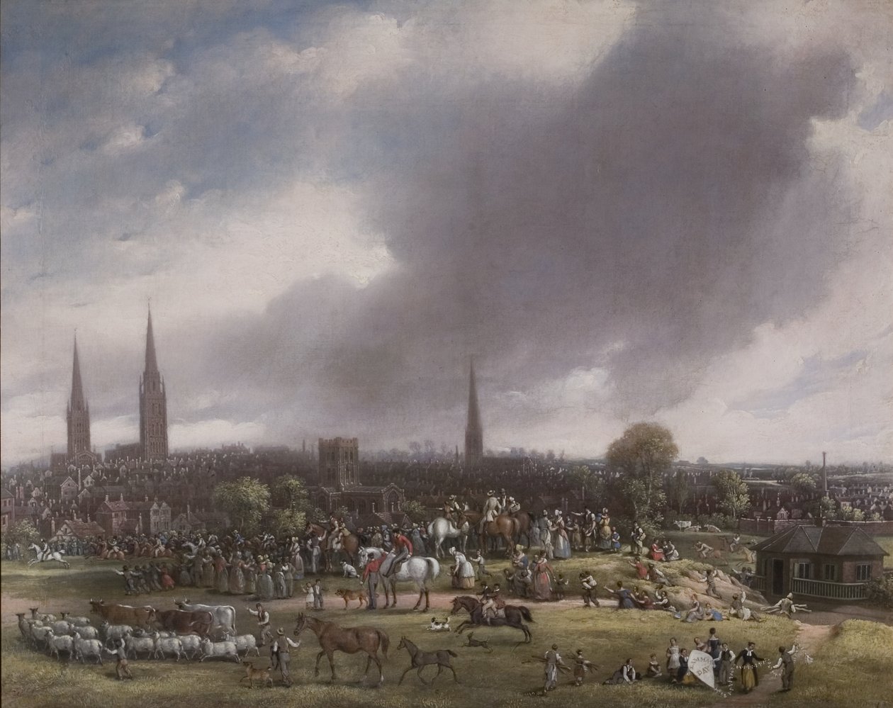 Lammas dag, Coventry, 1849 av David Gee