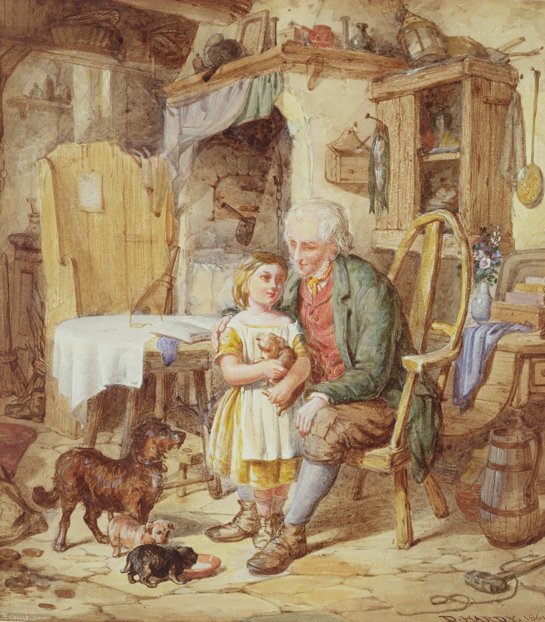 De nya valparna, 1861 av David Hardy