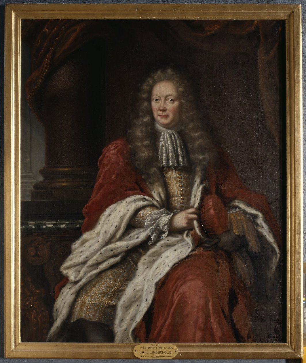 Erik Lindsköld, 1634-1690 av David Klöcker Ehrenstrahl