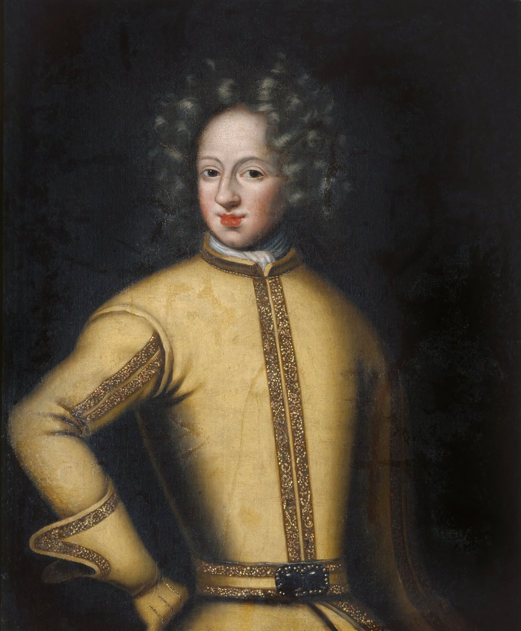 Karl XII (1682–1718), palatinsgreve av Zweibrücken, kung av Sverige av David Klöcker Ehrenstrahl