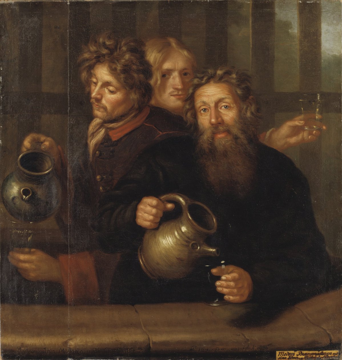 Badmästaren i Medevi och hans söner, 1686 av David Klöcker Ehrenstrahl