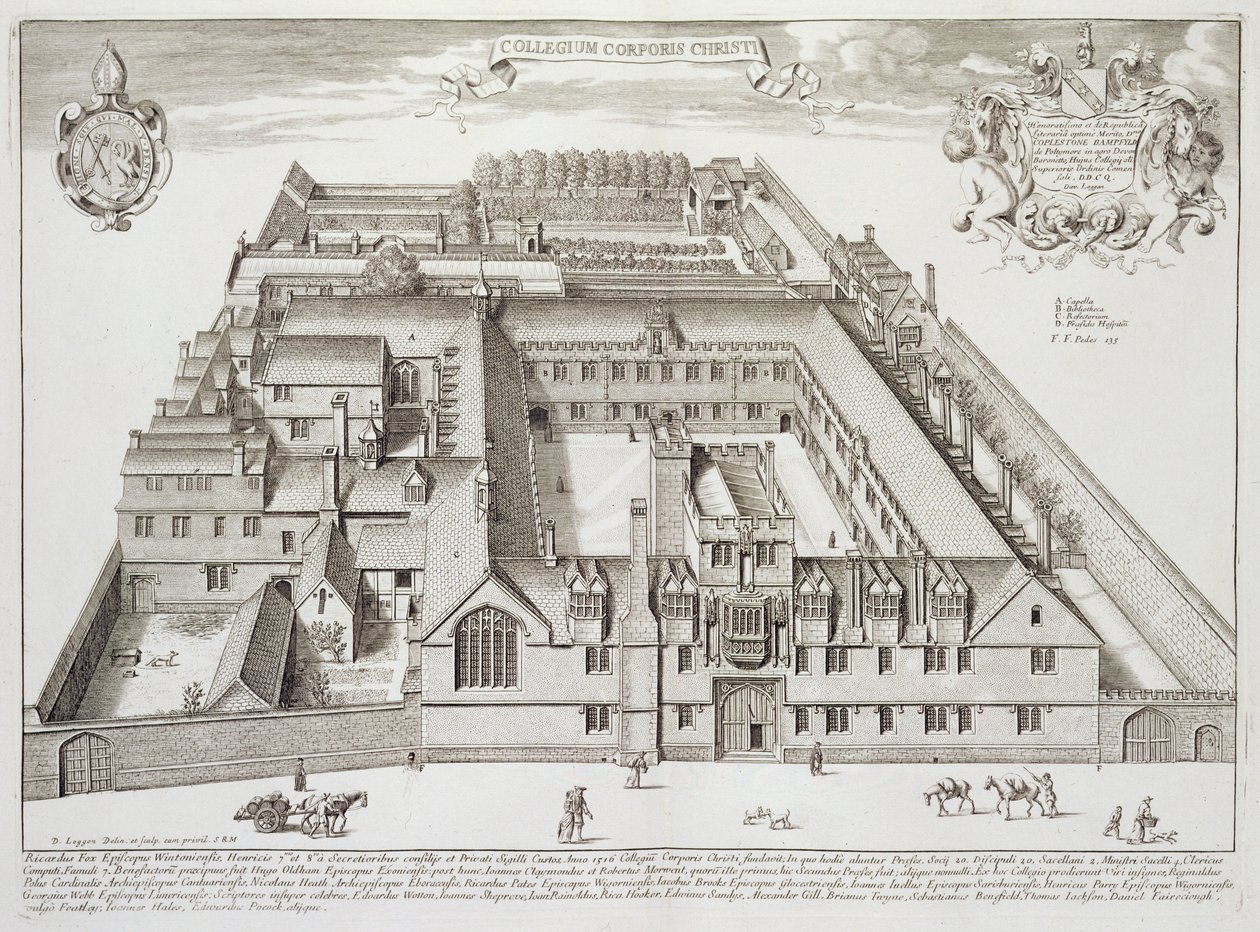 Corpus Christi College, Oxford, från 