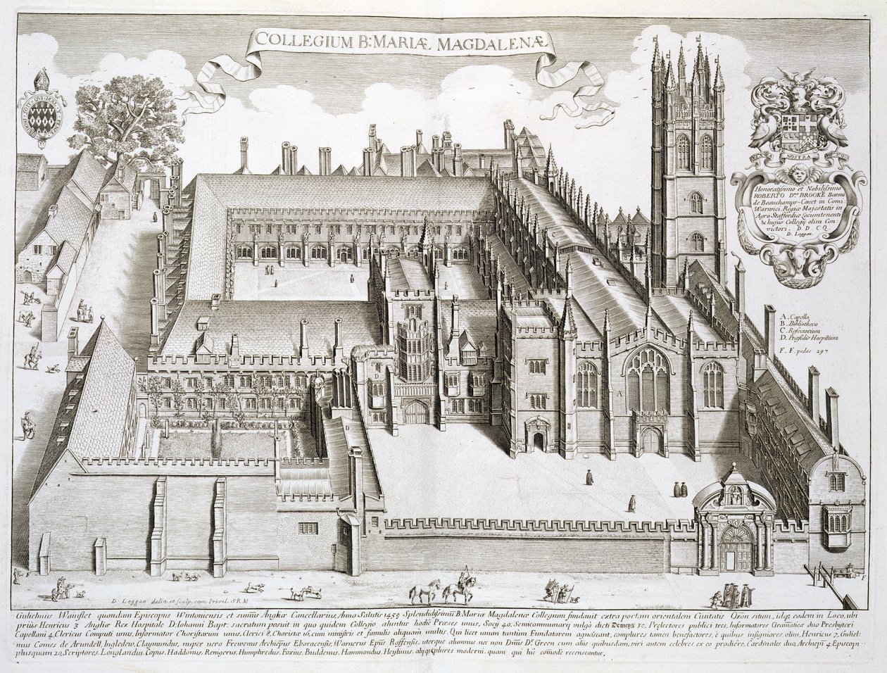 Magdalen College, Oxford, från 