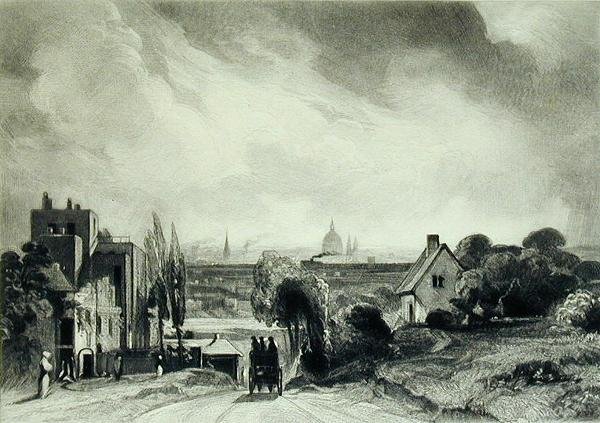 Sir Richard Steeles stuga, Hampstead Road av David Lucas