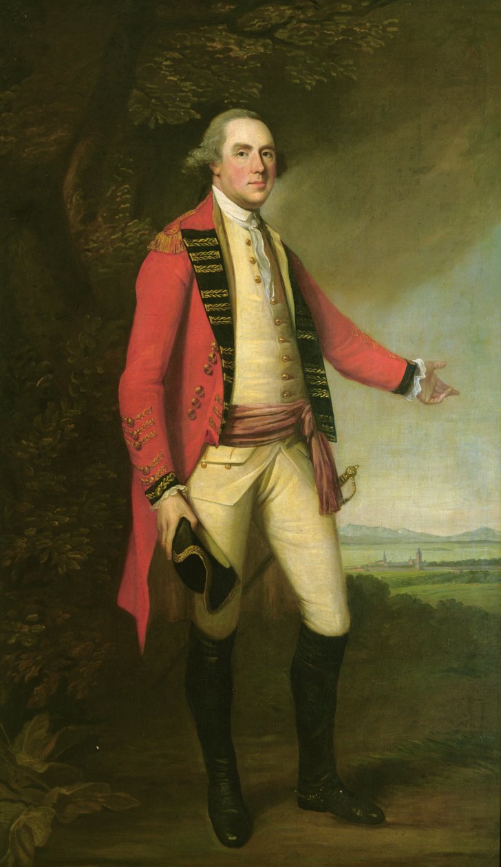 General Thomas Gage, ca 1775 av David Martin