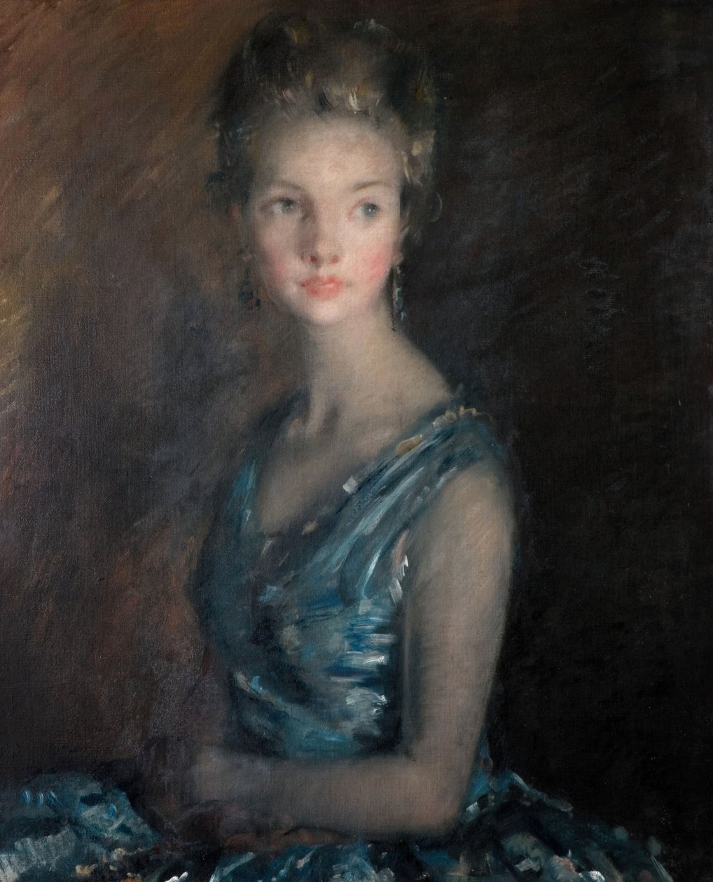 Blått och silver, 1929. av David Muirhead