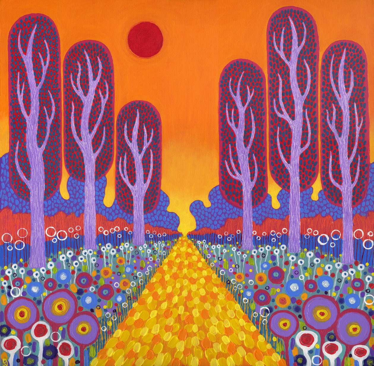 Vägen till Fauvesville, 2013 av David Newton