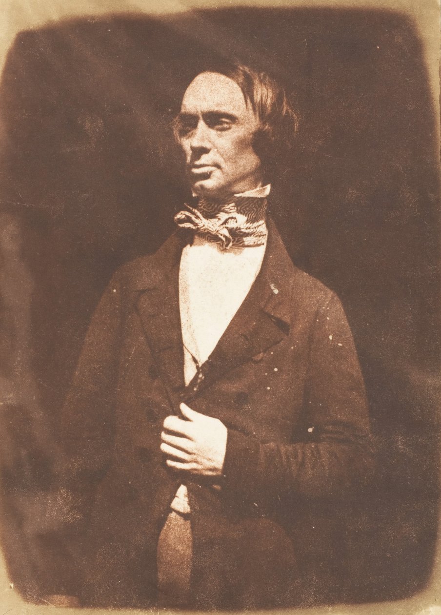 H.B. Johnston, R.S.A., 1843-47. Skapare: David Octavius Hill, Robert Adamson, Hill & Adamson. av Hill and Adamson
