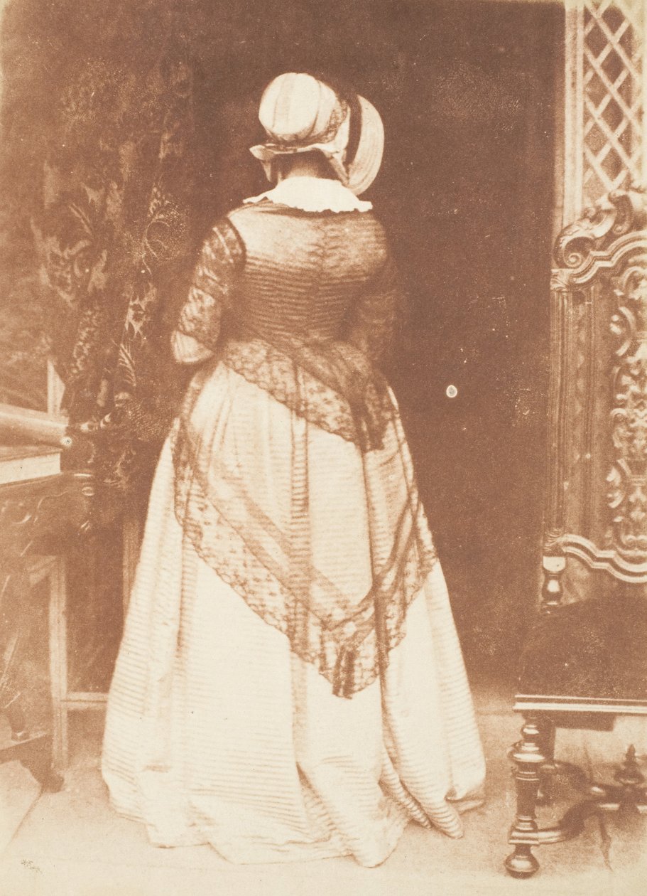 Lady Ruthven, 1843-47. Skapare: David Octavius Hill, Robert Adamson, Hill & Adamson. av Hill and Adamson