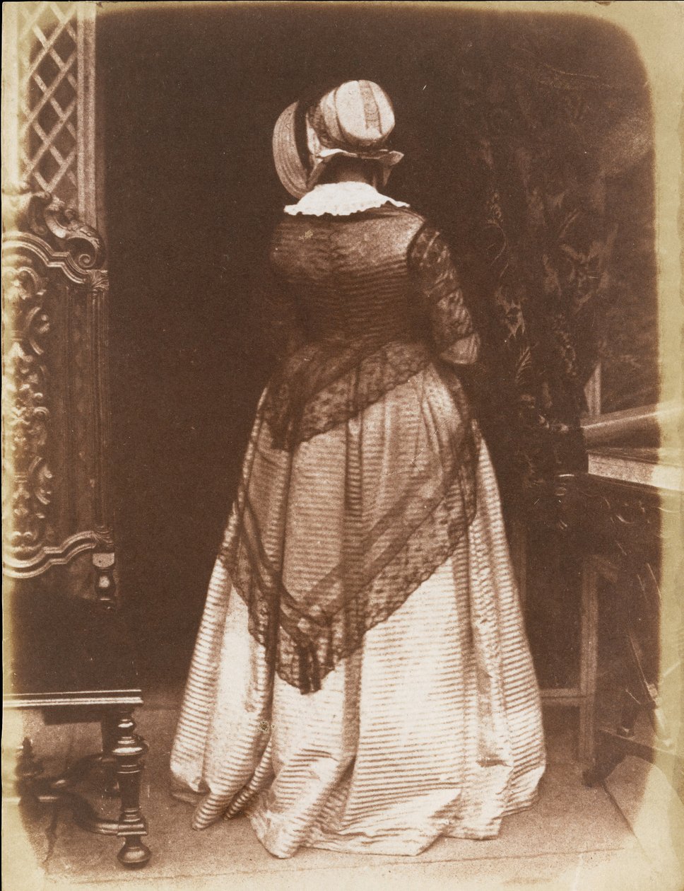 Lady Ruthven, ca. 1845. Skapare: David Octavius Hill, Robert Adamson, Hill & Adamson. av Hill and Adamson