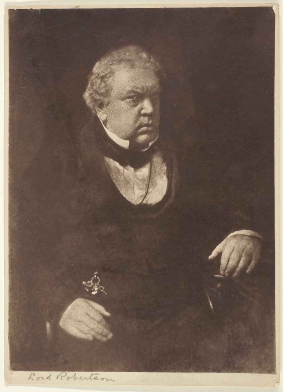 Lord Robertson, 184346, tryckt 18901900. Skapare: David Octavius Hill, Robert Adamson, Hill & Adamson. av Hill and Adamson