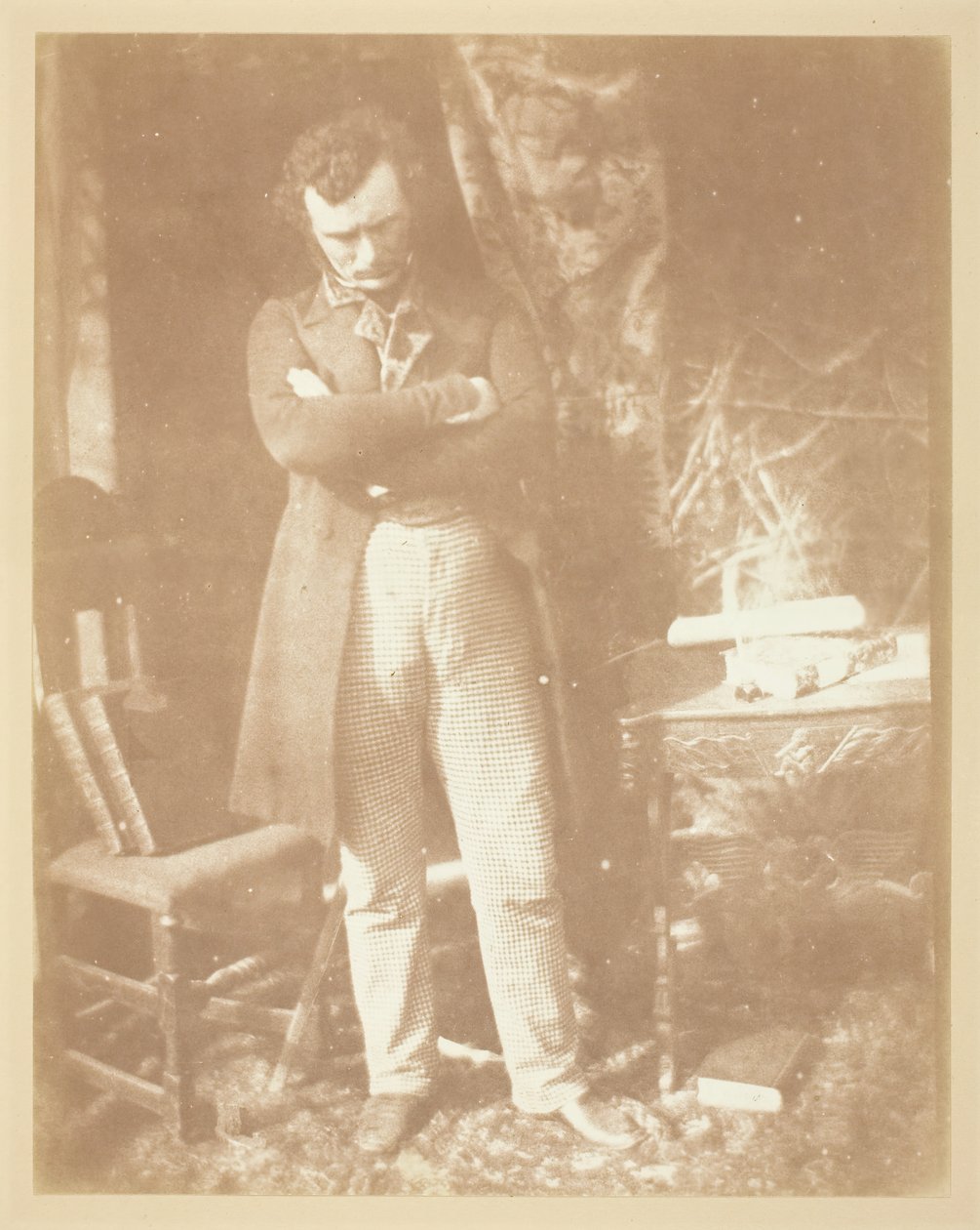 Mr. Robertson, underredaktör för The Witness, ca. 184344. Skapare: David Octavius Hill, Robert Adamson, Hill & Adamson. av Hill and Adamson