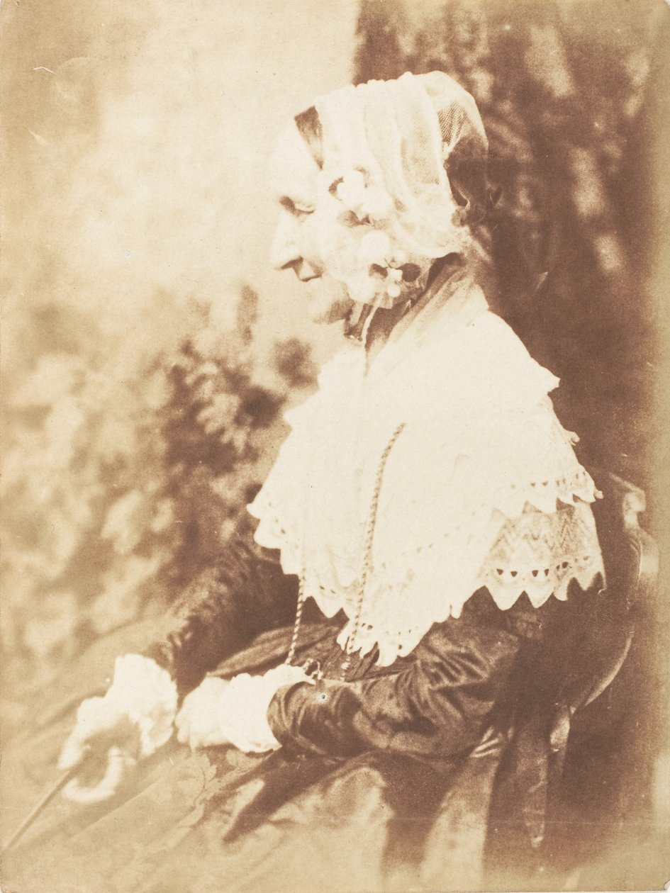 Fru Rigby, 1843-47. Skapare: David Octavius Hill, Robert Adamson, Hill & Adamson. av Hill and Adamson