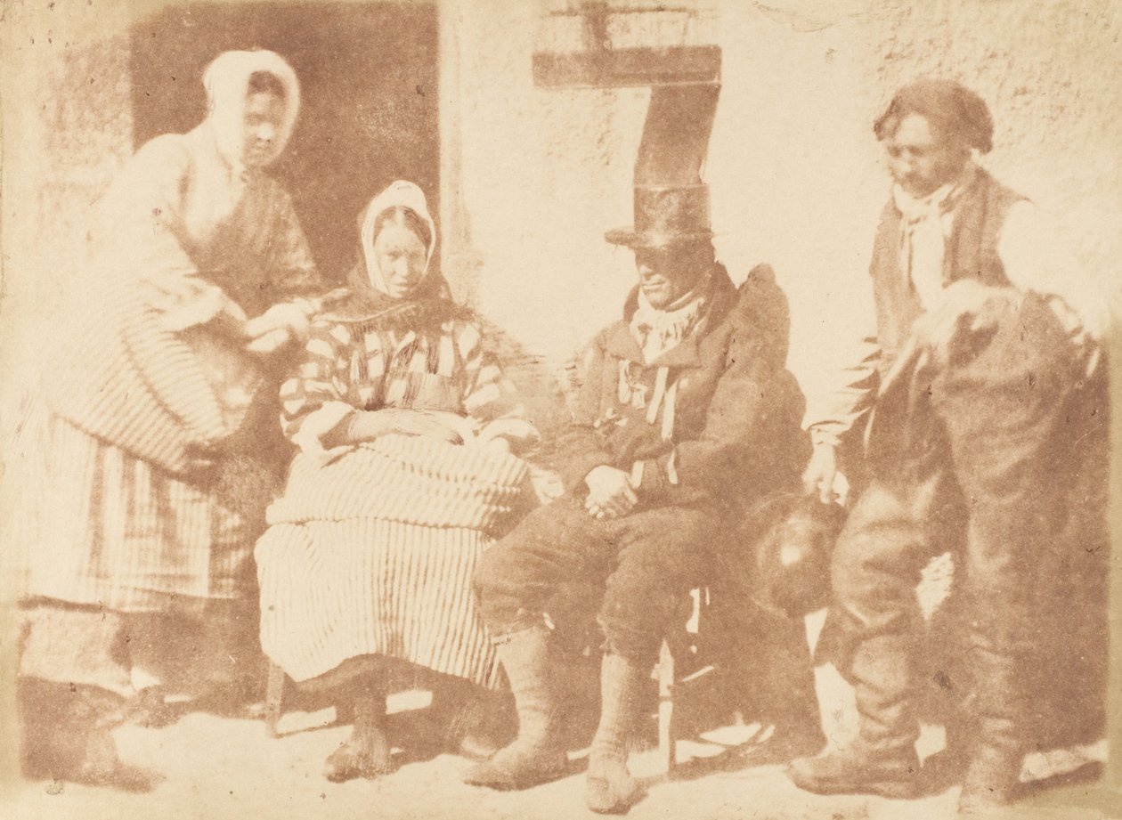 Familjen Newhaven, 1843-47. Skapare: David Octavius Hill, Robert Adamson, Hill & Adamson. av Hill and Adamson