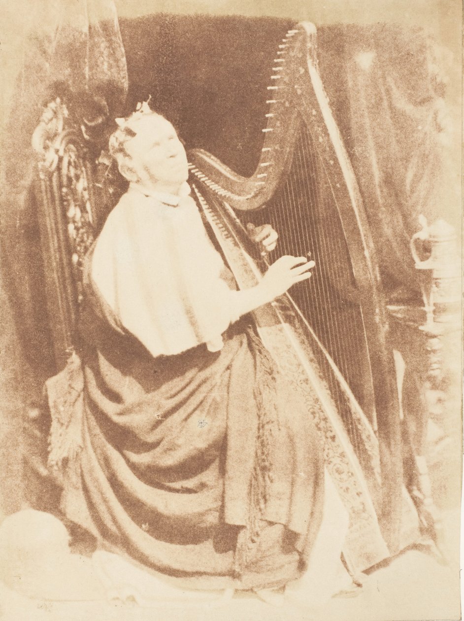 Patrick Byrne, 1843-47. Skapare: David Octavius Hill, Robert Adamson, Hill & Adamson. av Hill and Adamson