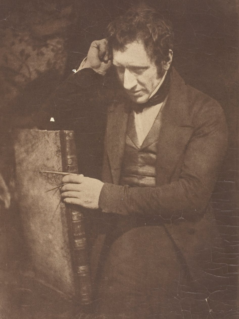 Porträtt av James Nasmyth, ca. 1844, tryckt 18901900. Skapare: David Octavius Hill, Robert Adamson, Hill & Adamson. av Hill and Adamson