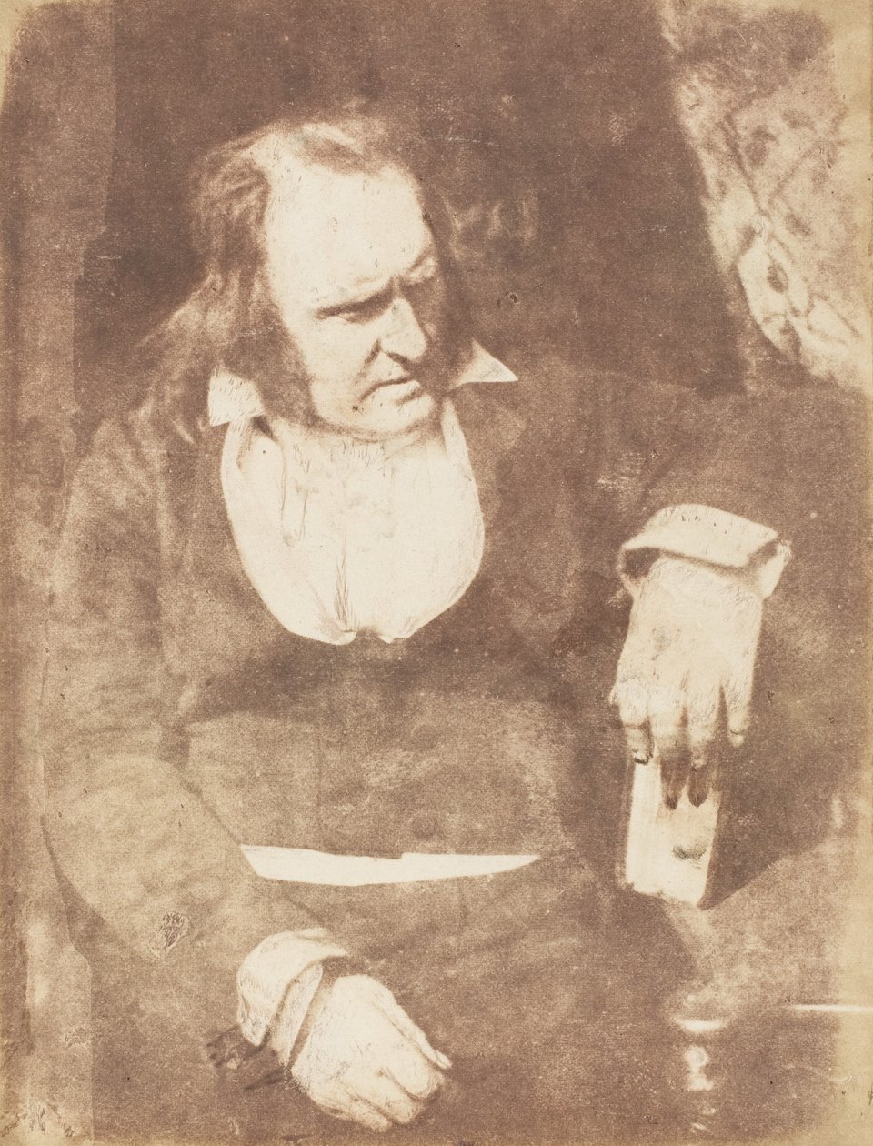 Prof. John Wilson, 1843-47. Skapare: David Octavius Hill, Robert Adamson, Hill & Adamson. av Hill and Adamson