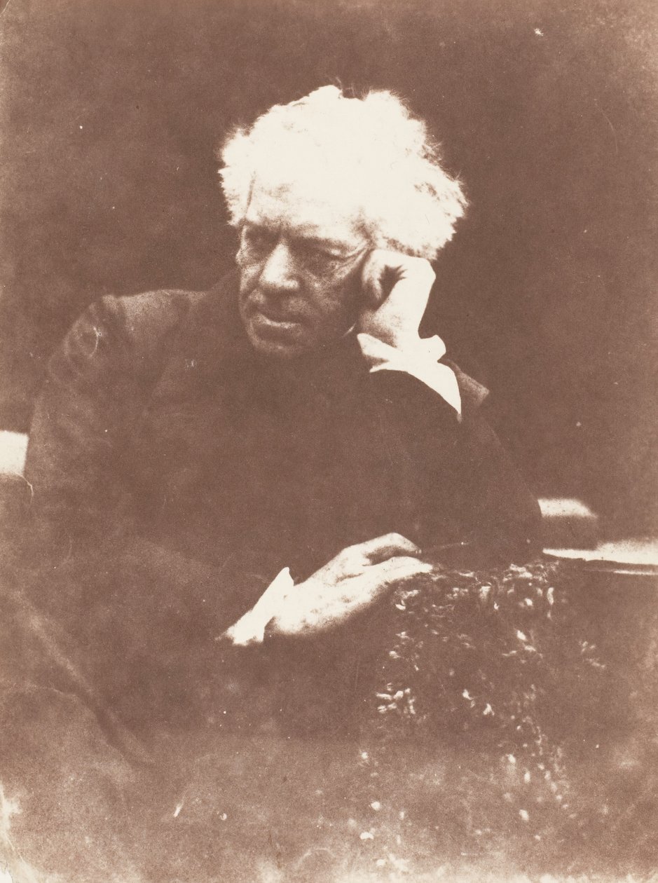 Sir William Allan, 1843-47. Skapare: David Octavius Hill, Robert Adamson, Hill & Adamson. av Hill and Adamson