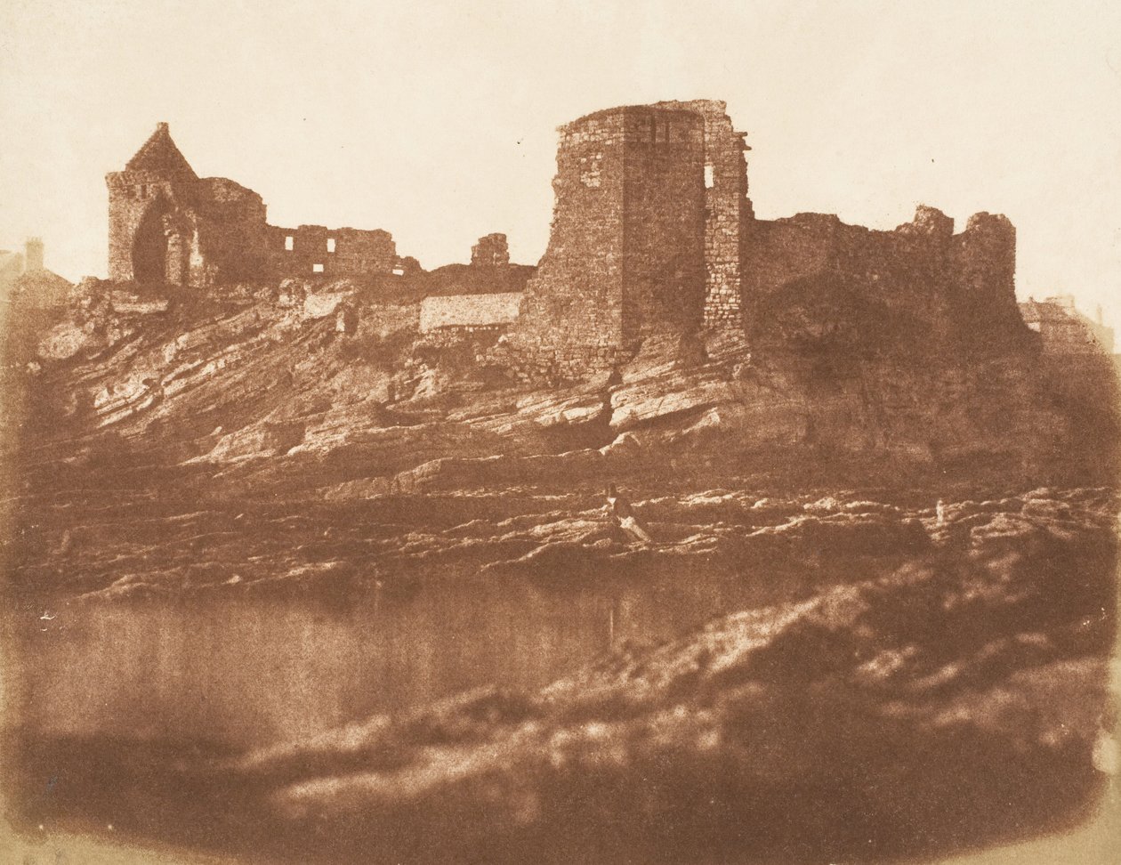 St Andrews, 1843-47. Skapare: David Octavius Hill, Robert Adamson, Hill & Adamson. av Hill and Adamson