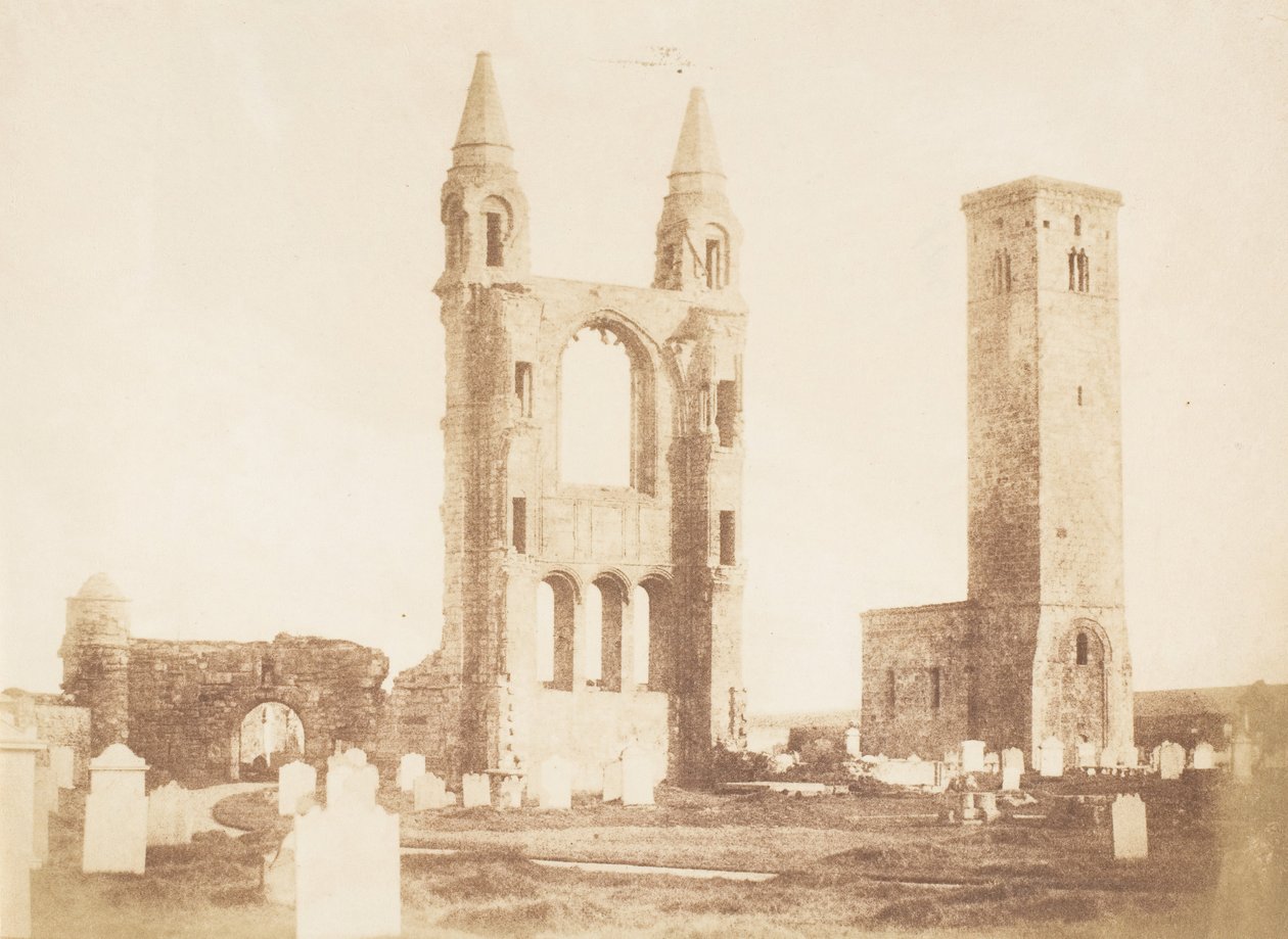 St Andrews, 1843-47. Skapare: David Octavius Hill, Robert Adamson, Hill & Adamson. av Hill and Adamson