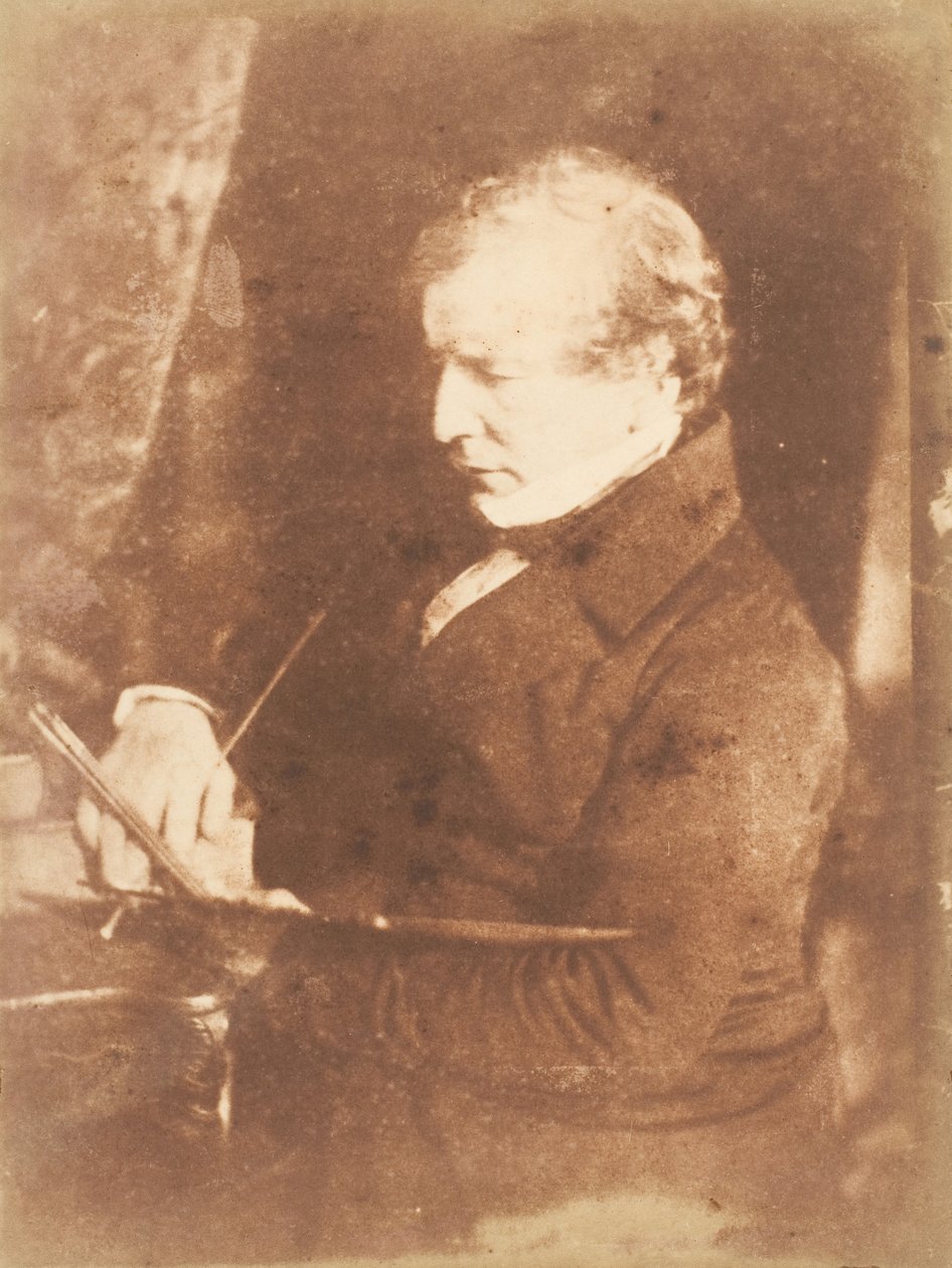 William Etty, R.A., 1843-47. Skapare: David Octavius Hill, Robert Adamson, Hill & Adamson. av Hill and Adamson