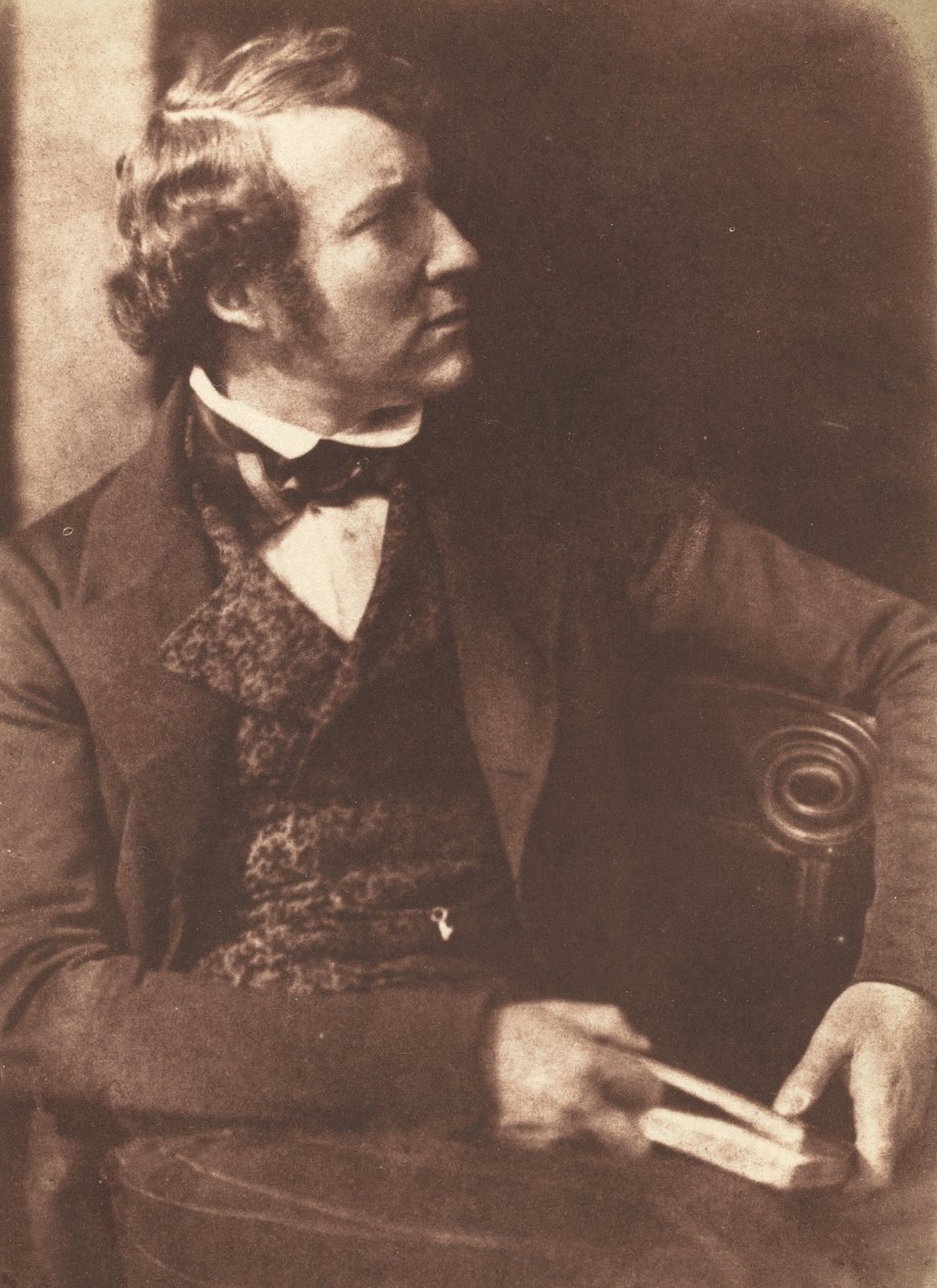 John Stuart-Wortley, 2:a baron Wharncliffe, 1843-1847. Skapare: David Octavius Hill, Robert Adamson. av David Octavius Hill, Robert Adamson
