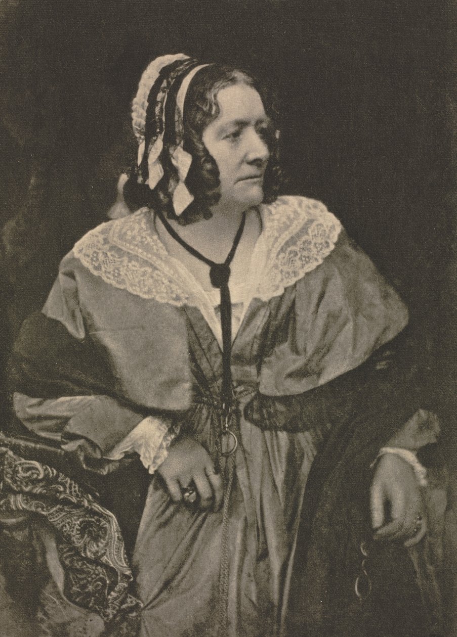Kameraarbete: Mrs Anna Brownell Jameson av David Octavius Hill