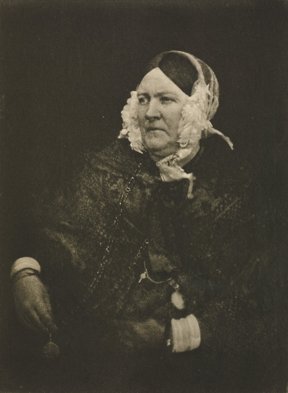 Kameraarbete: Fru Rigby av David Octavius Hill