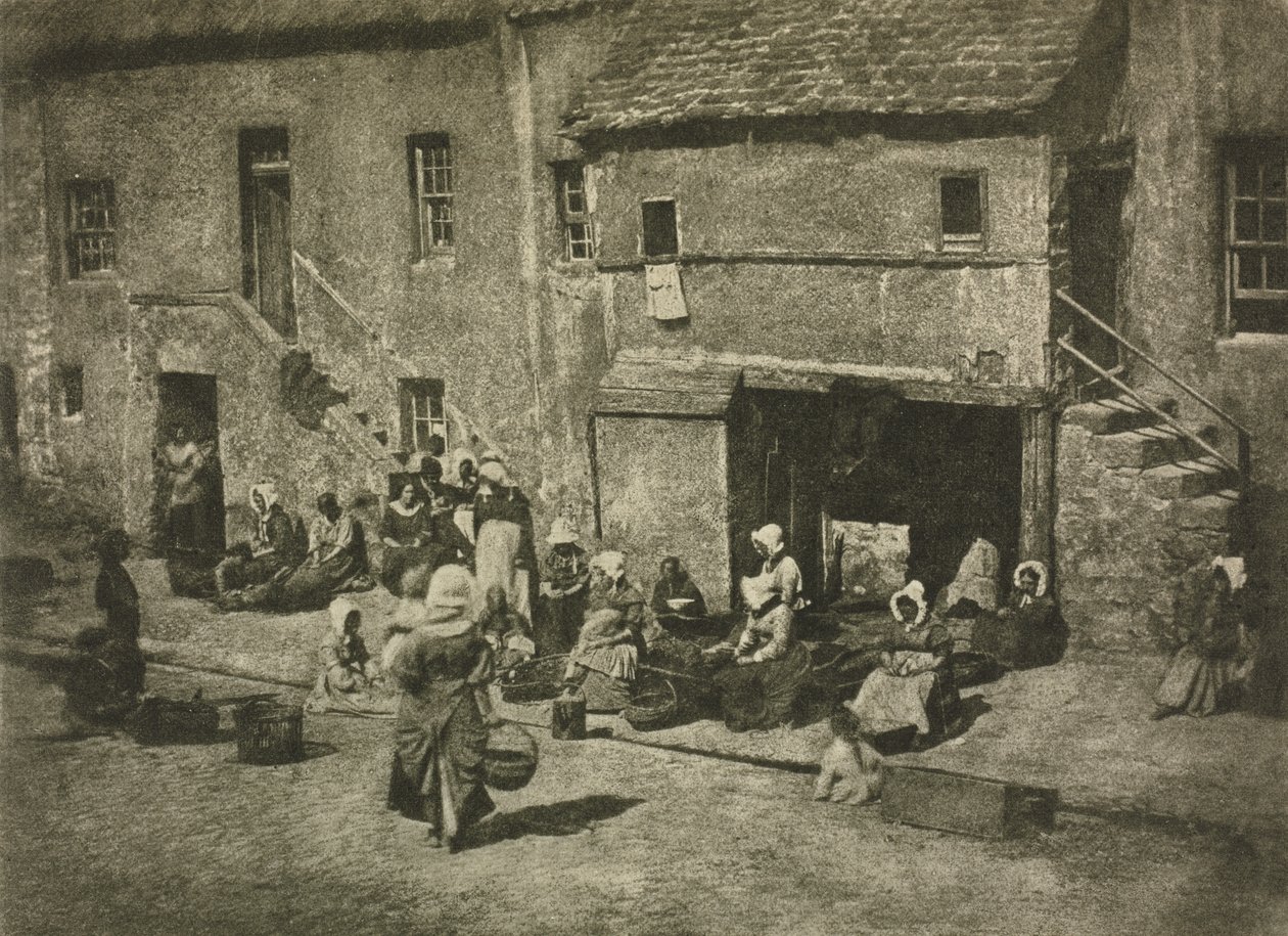 Kameraarbete: Newhaven Fisheries av David Octavius Hill