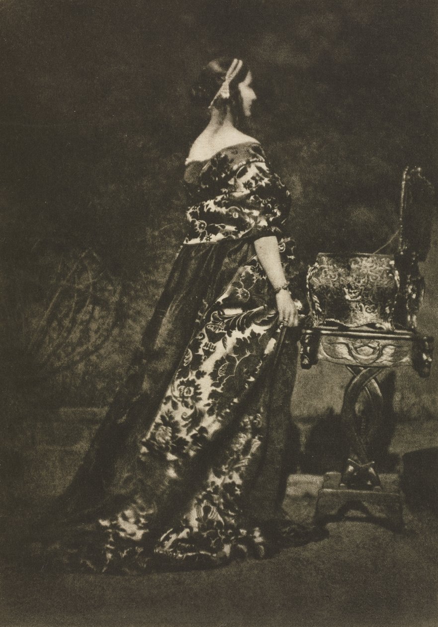 Kameraarbete: Porträtt - Klänningen och kistan av David Octavius Hill