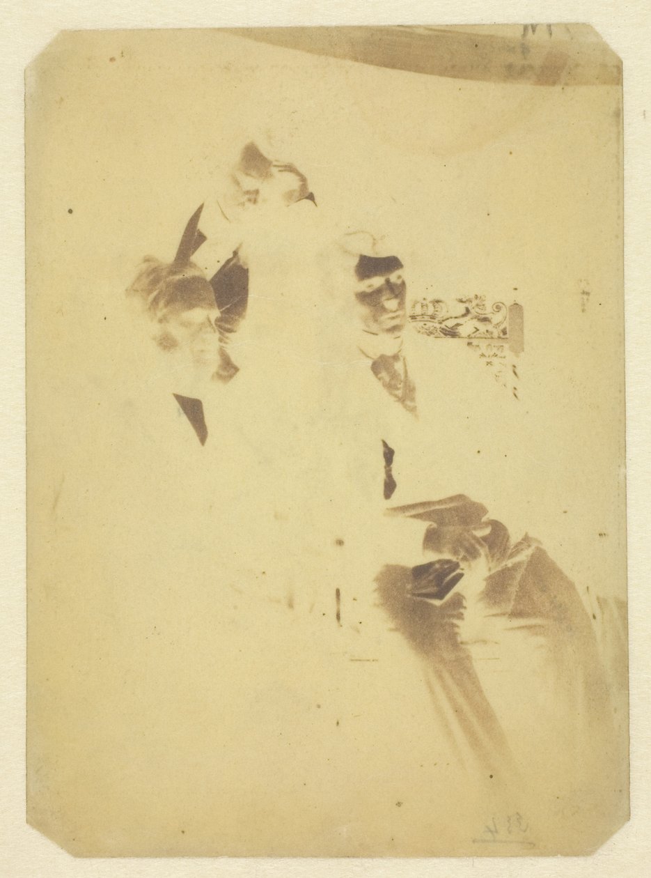 James Gordon, William Hanna D.D. och "Mr Cowan av David Octavius Hill