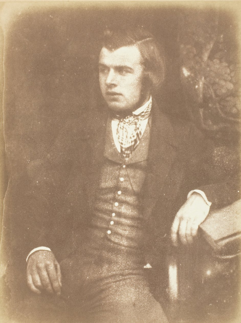 Mr. Brodie, RSA, 25 augusti 1845, skulptör, bodde i Cornwell St., 1845. av David Octavius Hill