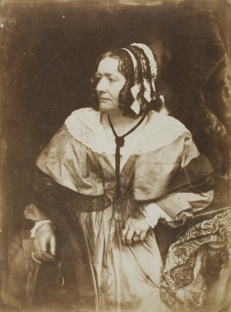 Mrs. Anna Brownell Jameson, 1844 av David Octavius Hill