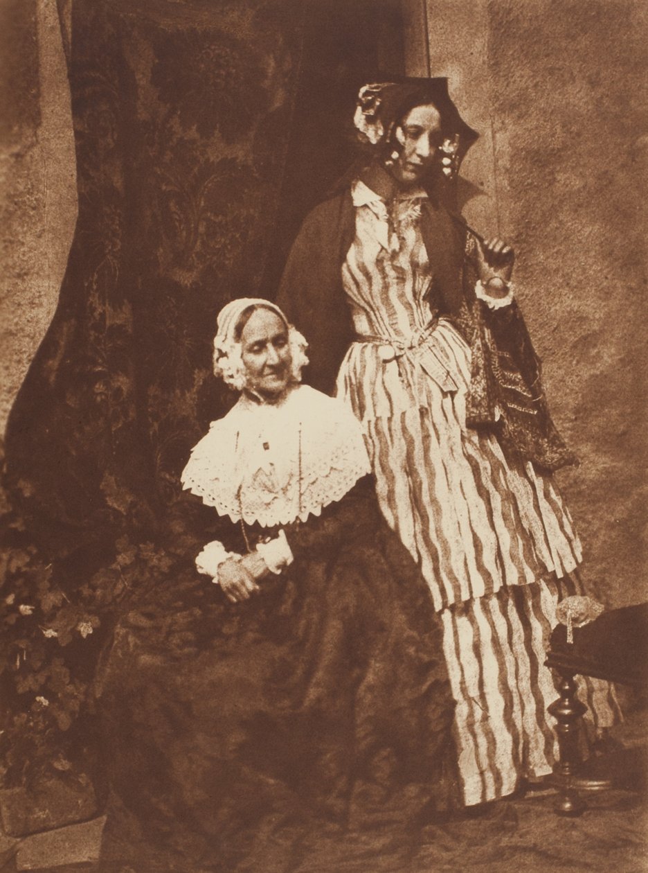 Fru Anne Rigby och Lady Elizabeth Eastlake av David Octavius Hill