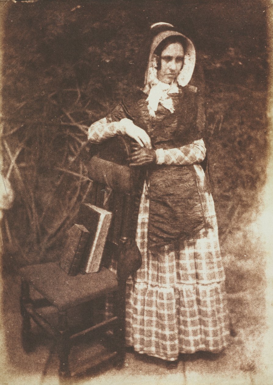 Okänd kvinna av David Octavius Hill