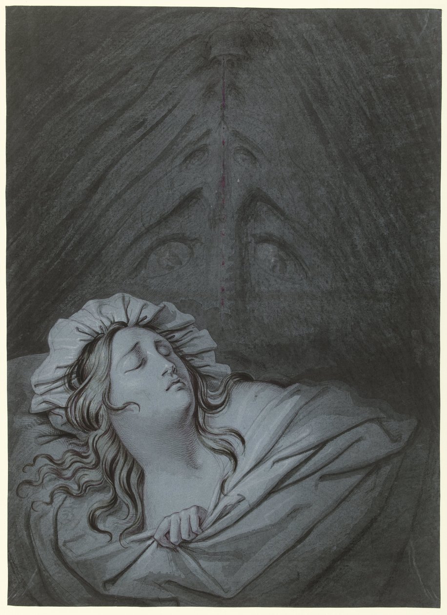 Beatrice Cencis vision av David Pièrre Giottino Humbert de Superville