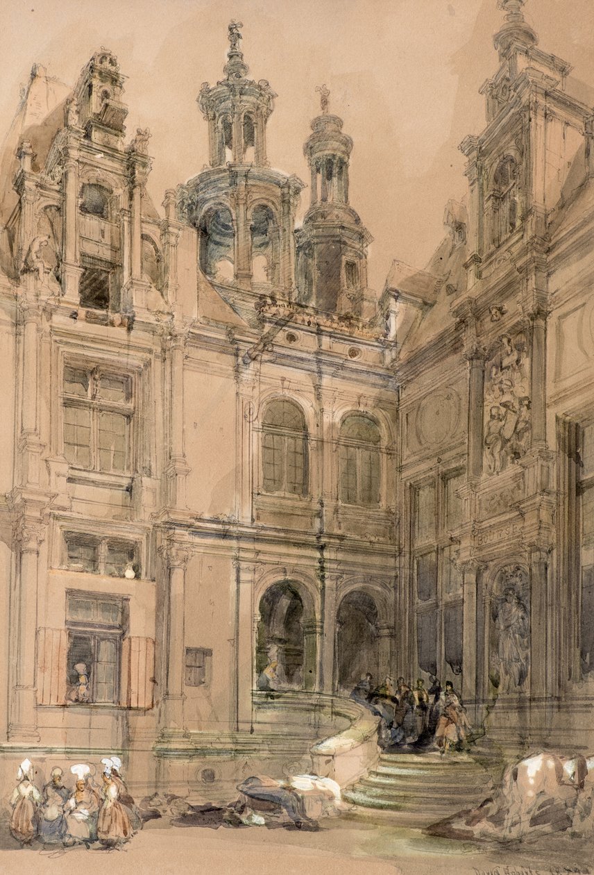 Bourne Courtyard av David Roberts