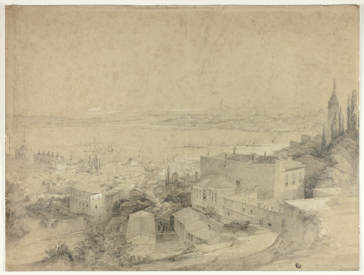 Konstantinopel av David Roberts