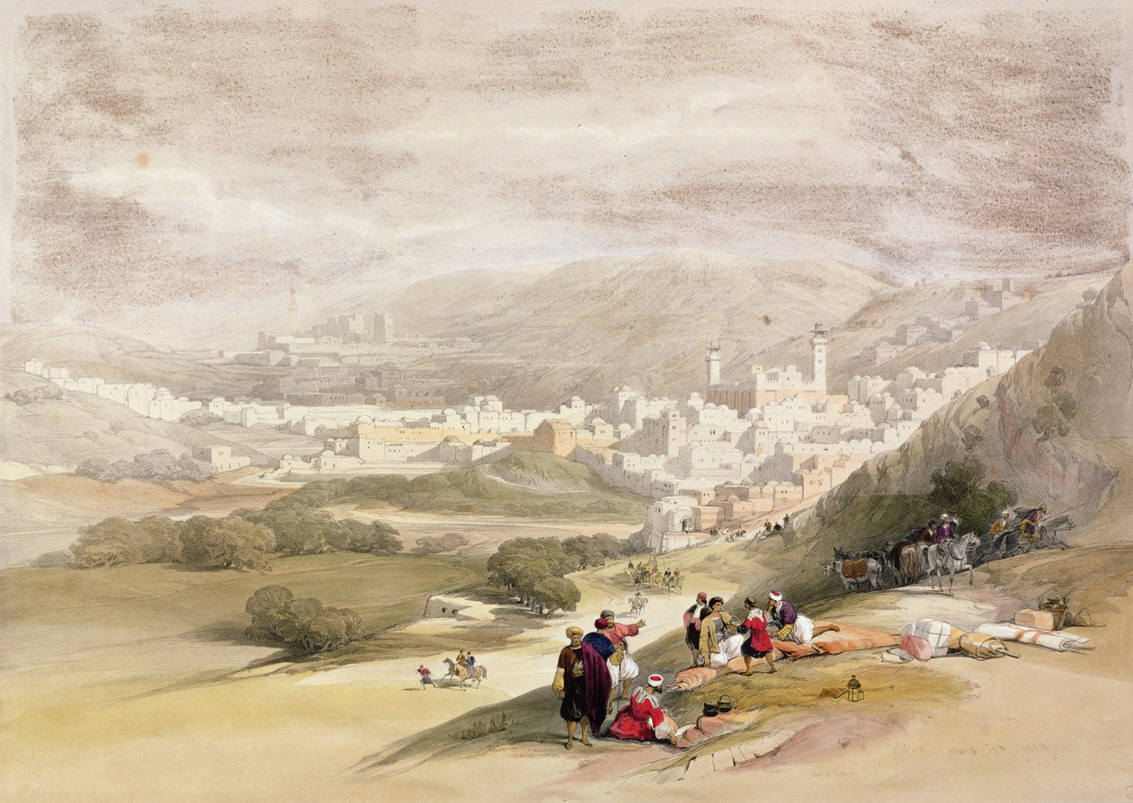 Hebron, 18 mars 1839 från volym II av 